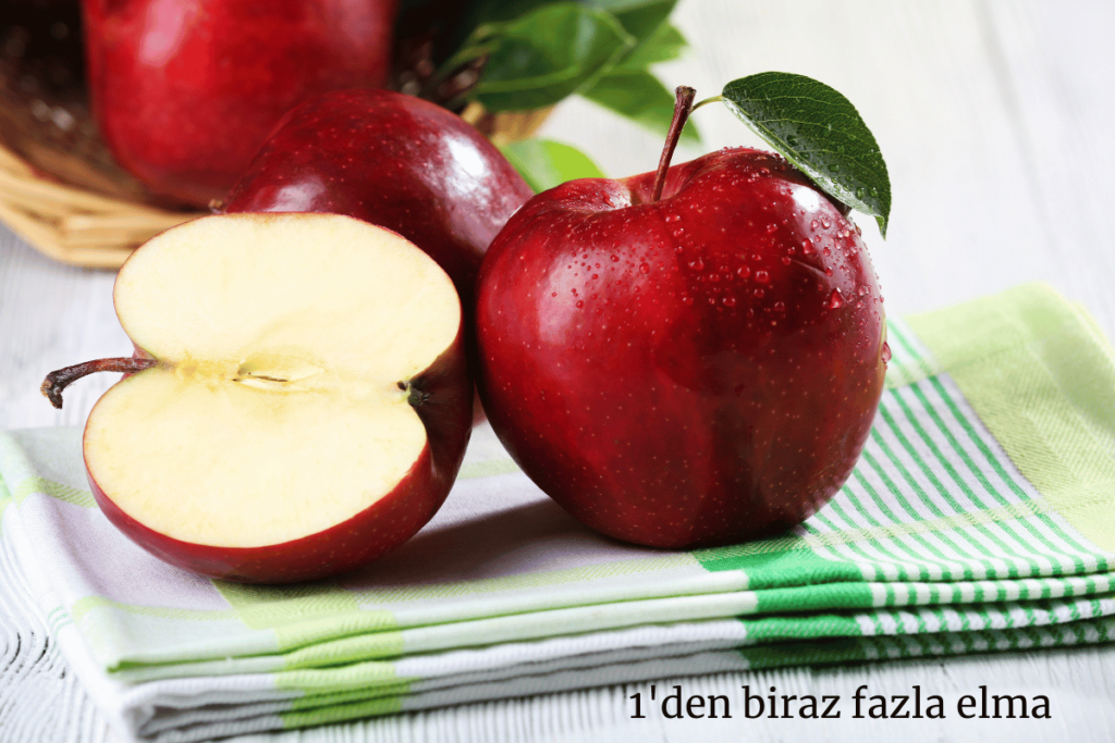 birden fazla elma